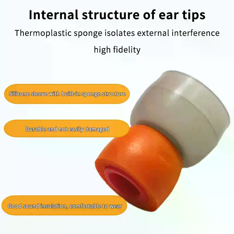 A Pair Memory Foam Earphones S - Earphone Foam Tip 评论和价格