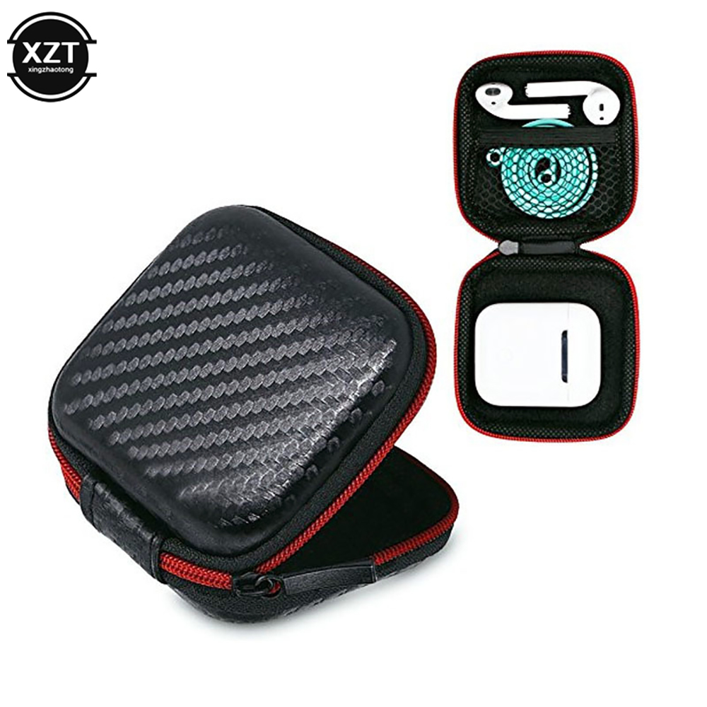 Headphone Bag Mini Zipper Squa - Headphone Case Hard 评论和价格