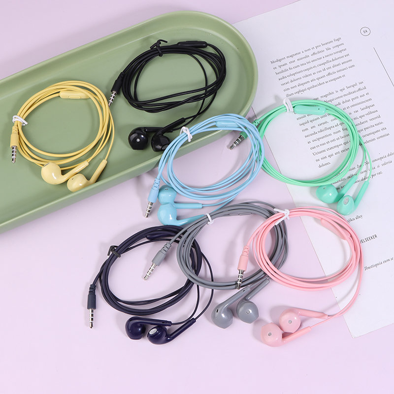 U19 Smooth Surface Wired Earph - Wired Earphone Mic 评论和价格