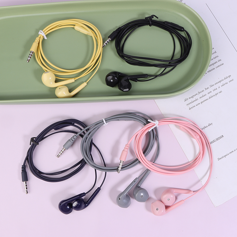 U19 Smooth Surface Wired Earph - Wired Earphone Mic 评论和价格