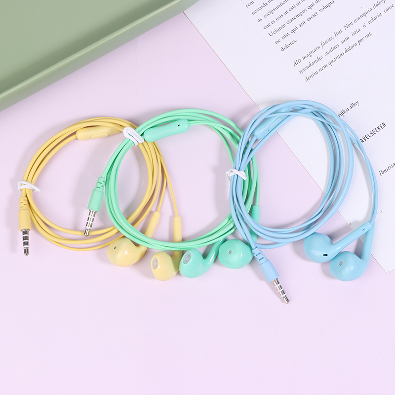 U19 Smooth Surface Wired Earph - Wired Earphone Mic 评论和价格
