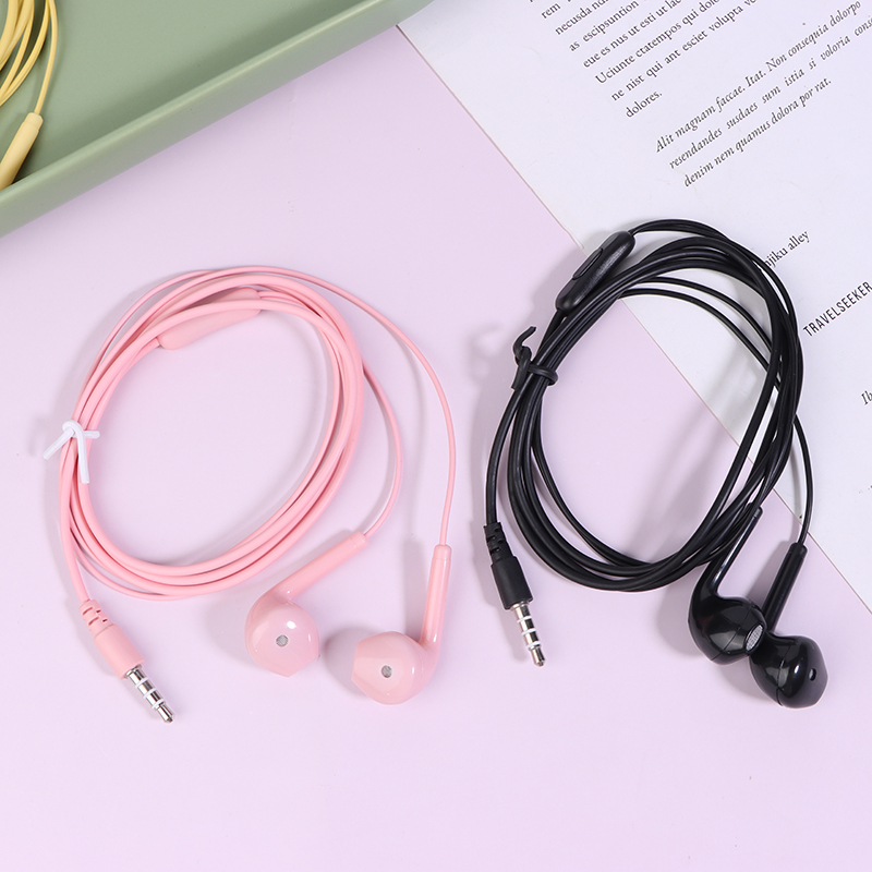 U19 Smooth Surface Wired Earph - Wired Earphone Mic 评论和价格