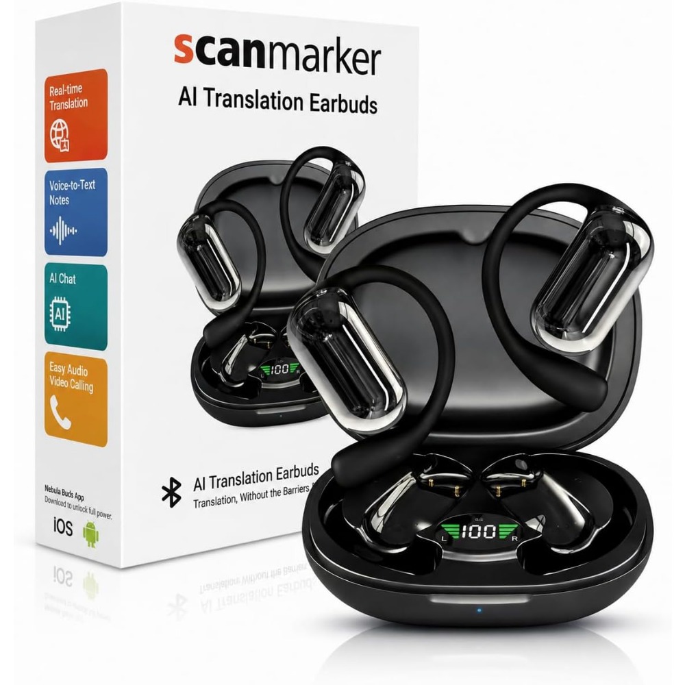 Real-Time Translation Earbuds: - Noise Cancelling Headphone 评论和价格