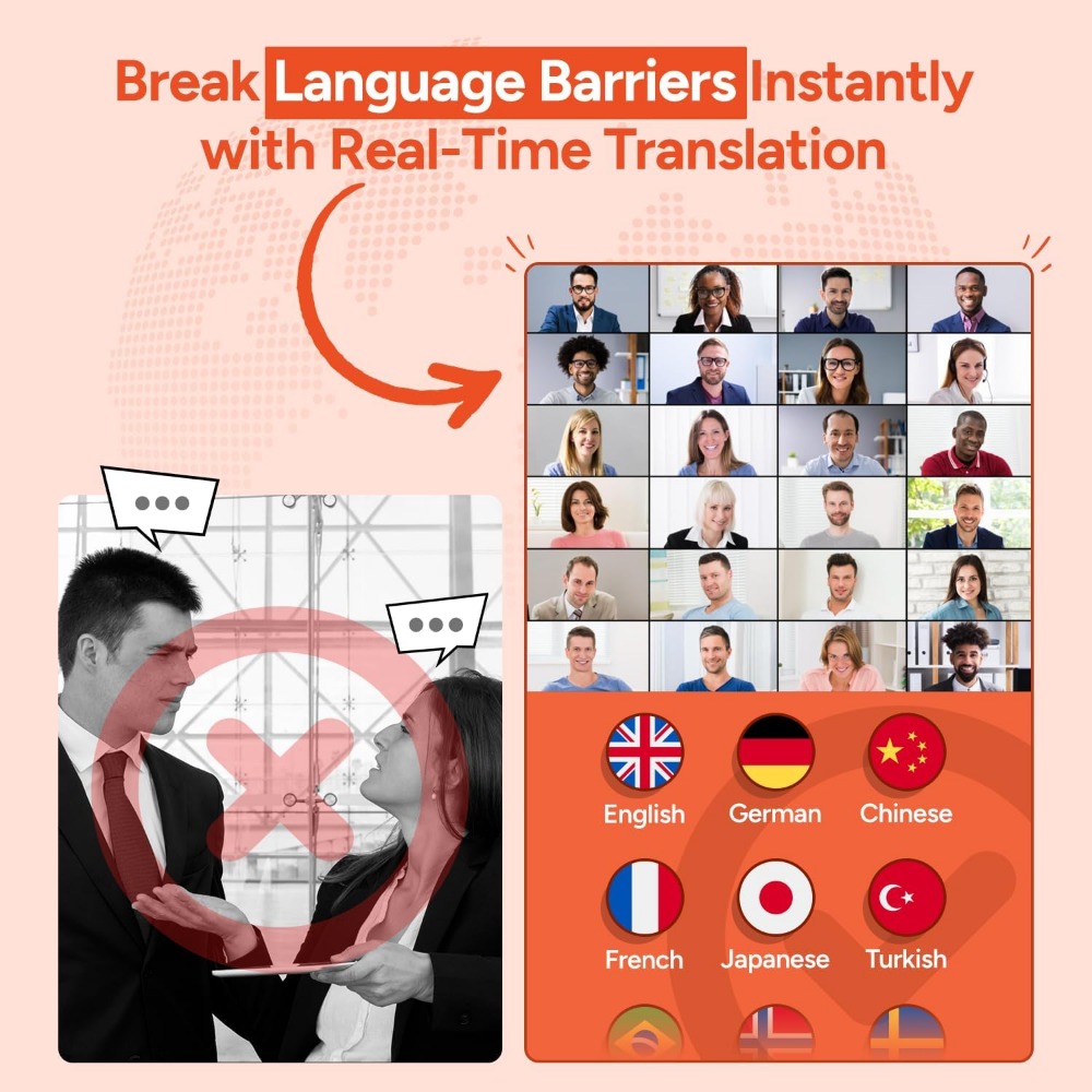 Real-Time Translation Earbuds: - Noise Cancelling Headphone 评论和价格