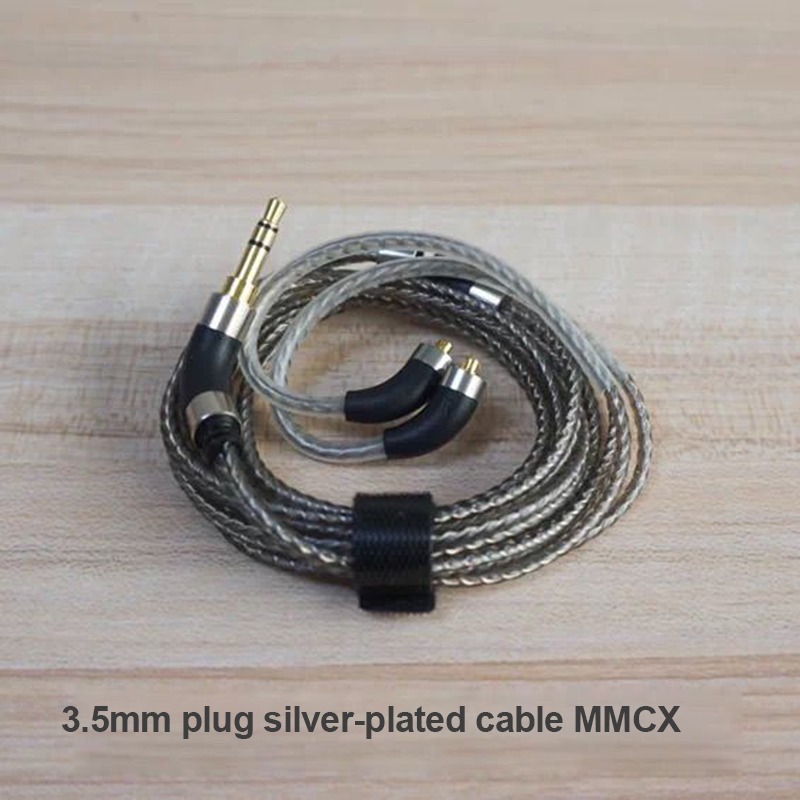 MMCX Silver-Plated Headphone U - Audiophile Headphone Wired 评论和价格