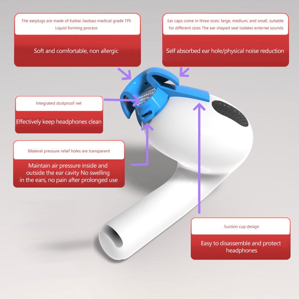 Physical Noise Cancellation Ea - Silicone Ear Tip Replacement 评论和价格